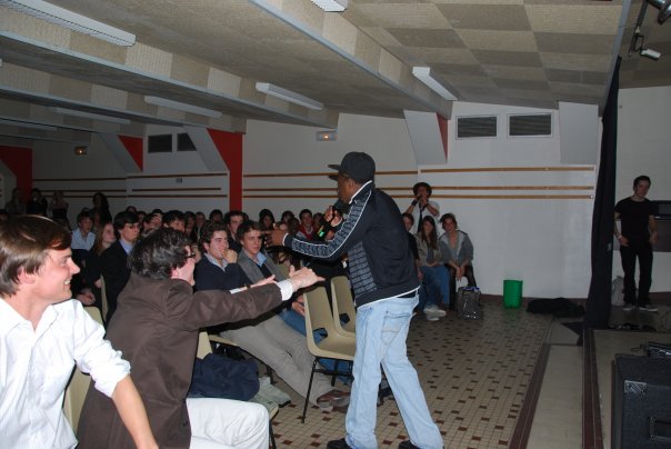 Saïdou affronte la foule